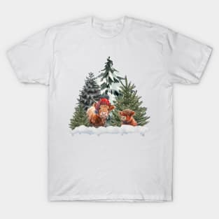 Merry Moo-mas T-Shirt